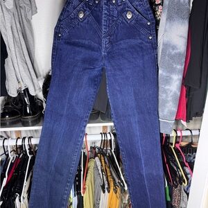 Stylish Women's High Rise Indigo Jeans